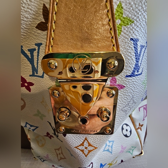 LOUIS VUITTON  Monogram Multicolor Keepall 45 Boston Bag M92641 LV Auth 22469A - Picture 13 of 16